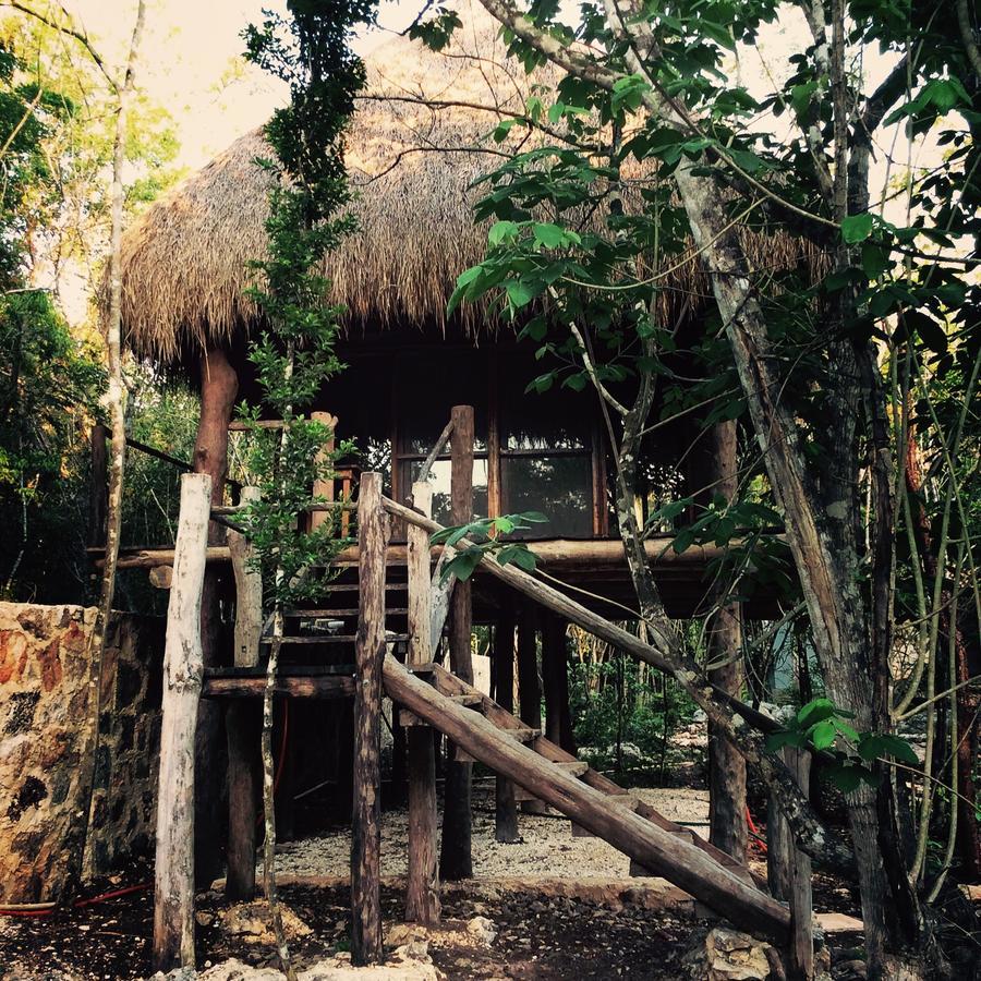 Bed and Breakfast Escarabajo Rojo Tulum Esterno foto