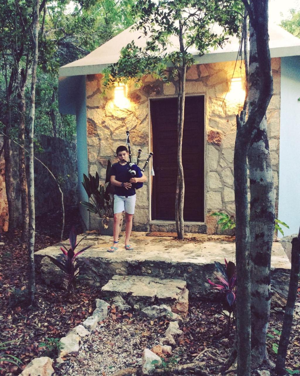 Bed and Breakfast Escarabajo Rojo Tulum Esterno foto